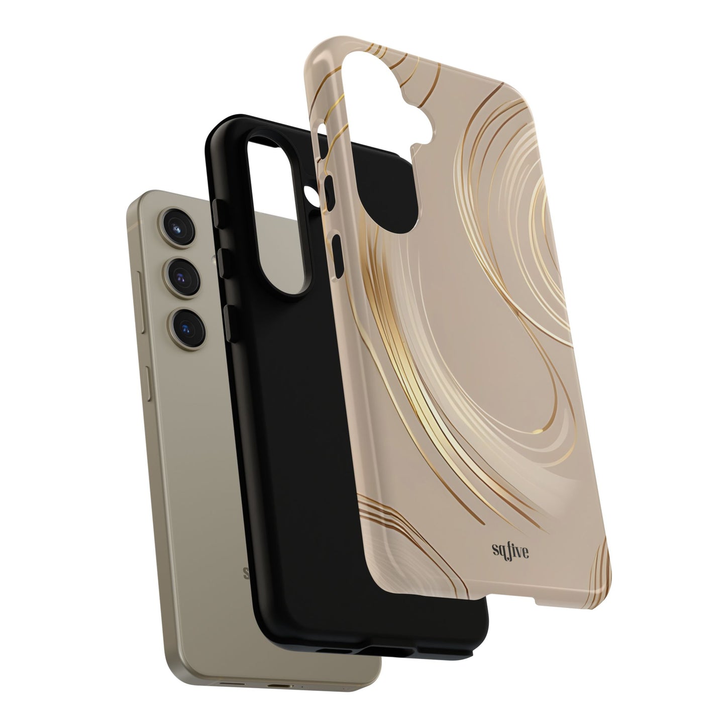 Gold Line wavy Tough Cases