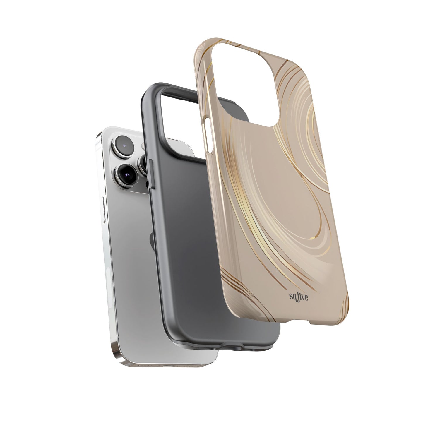 Gold Line wavy Tough Cases