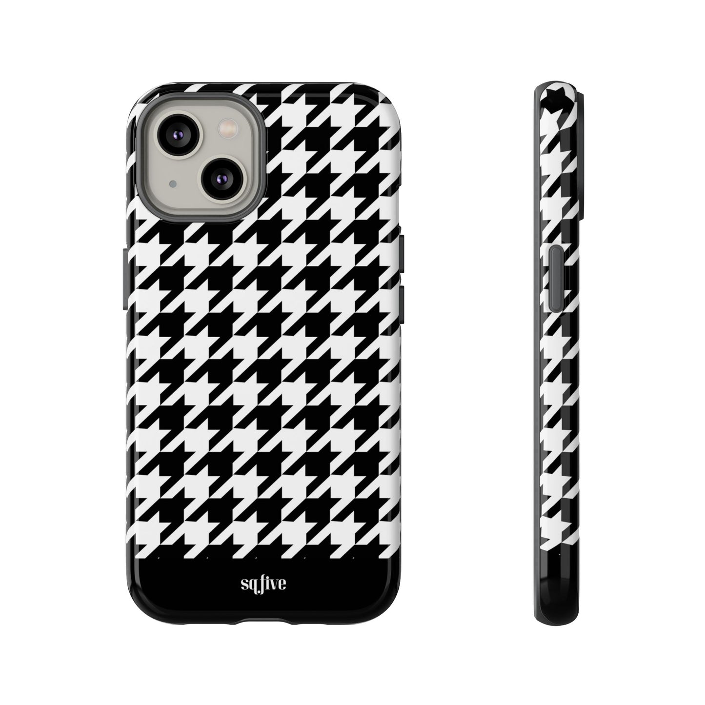 B/W pattern Tough Cases