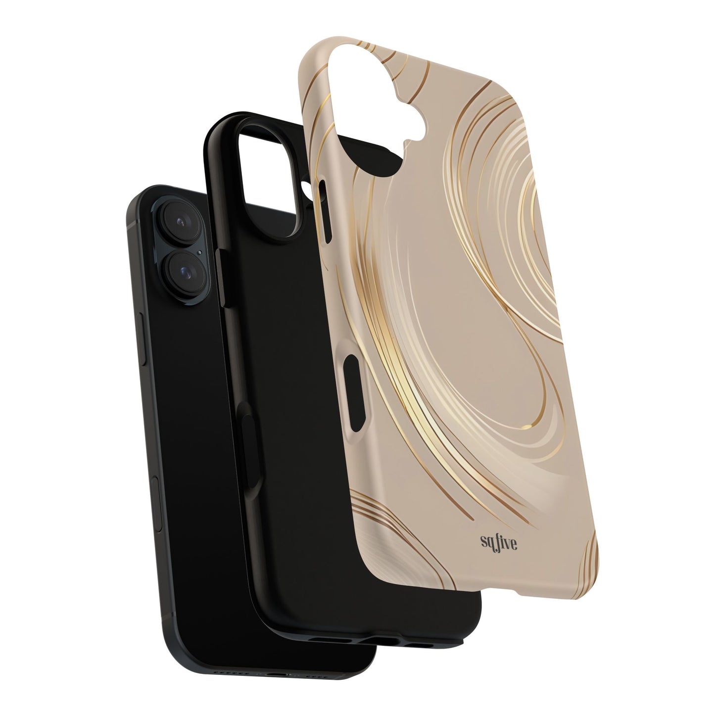 Gold Line wavy Tough Cases