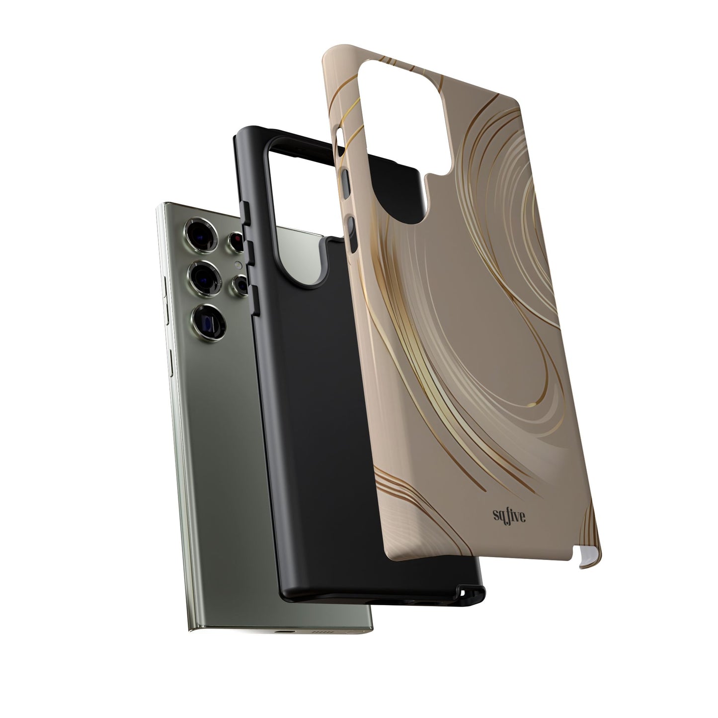 Gold Line wavy Tough Cases