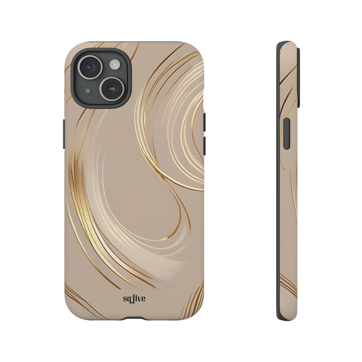Gold Line wavy Tough Cases
