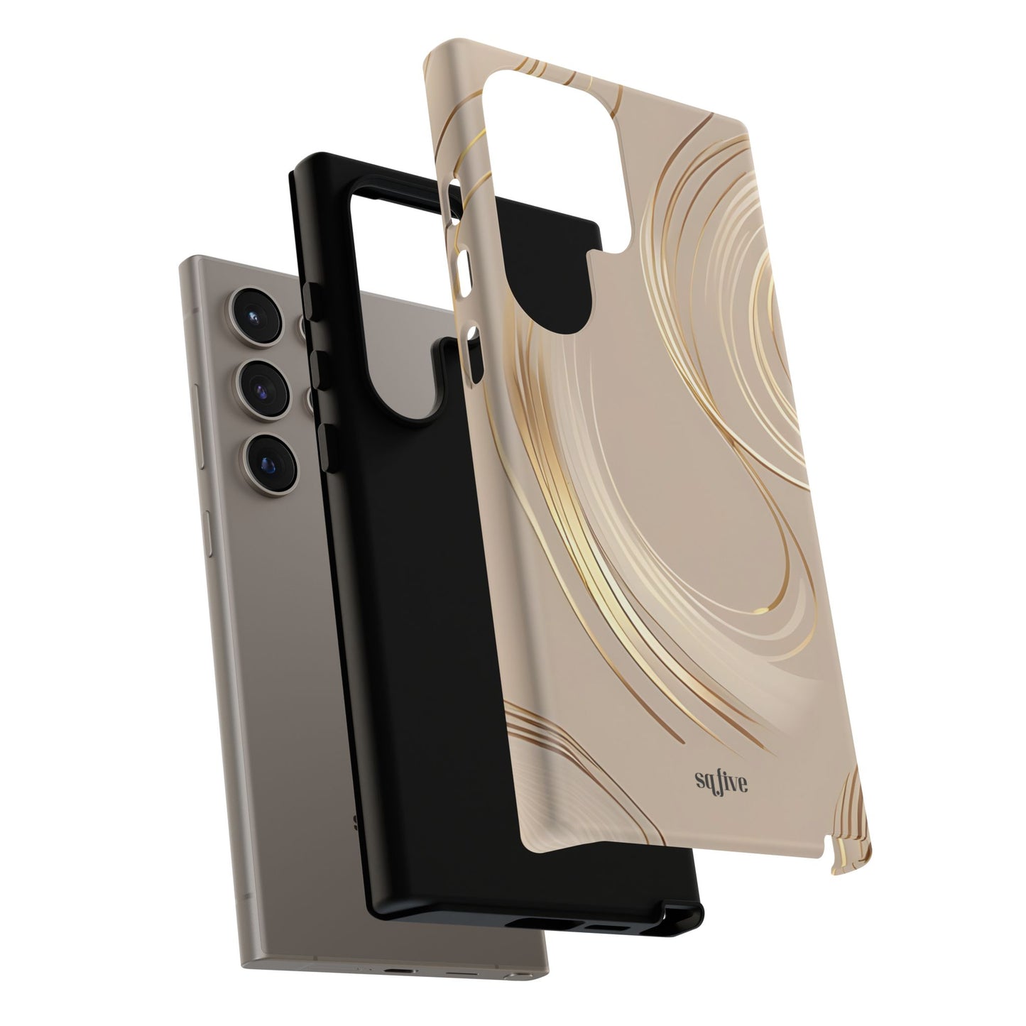 Gold Line wavy Tough Cases