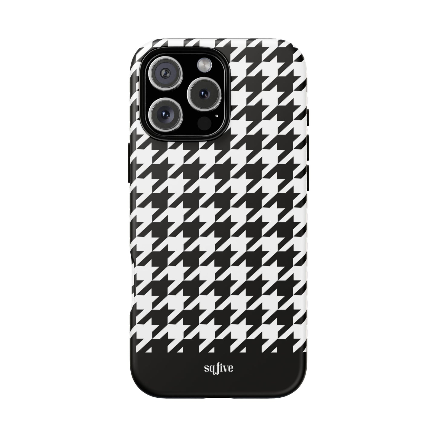 B/W pattern Tough Cases