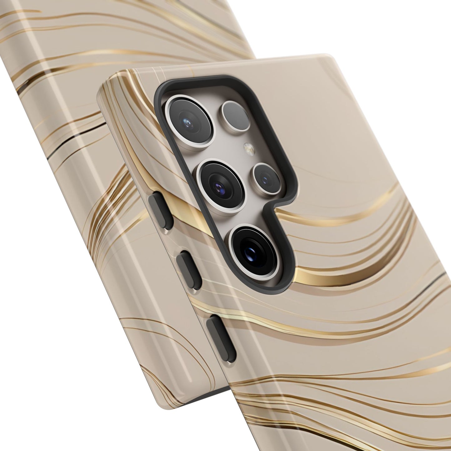 Brown Gold Line Tough Cases
