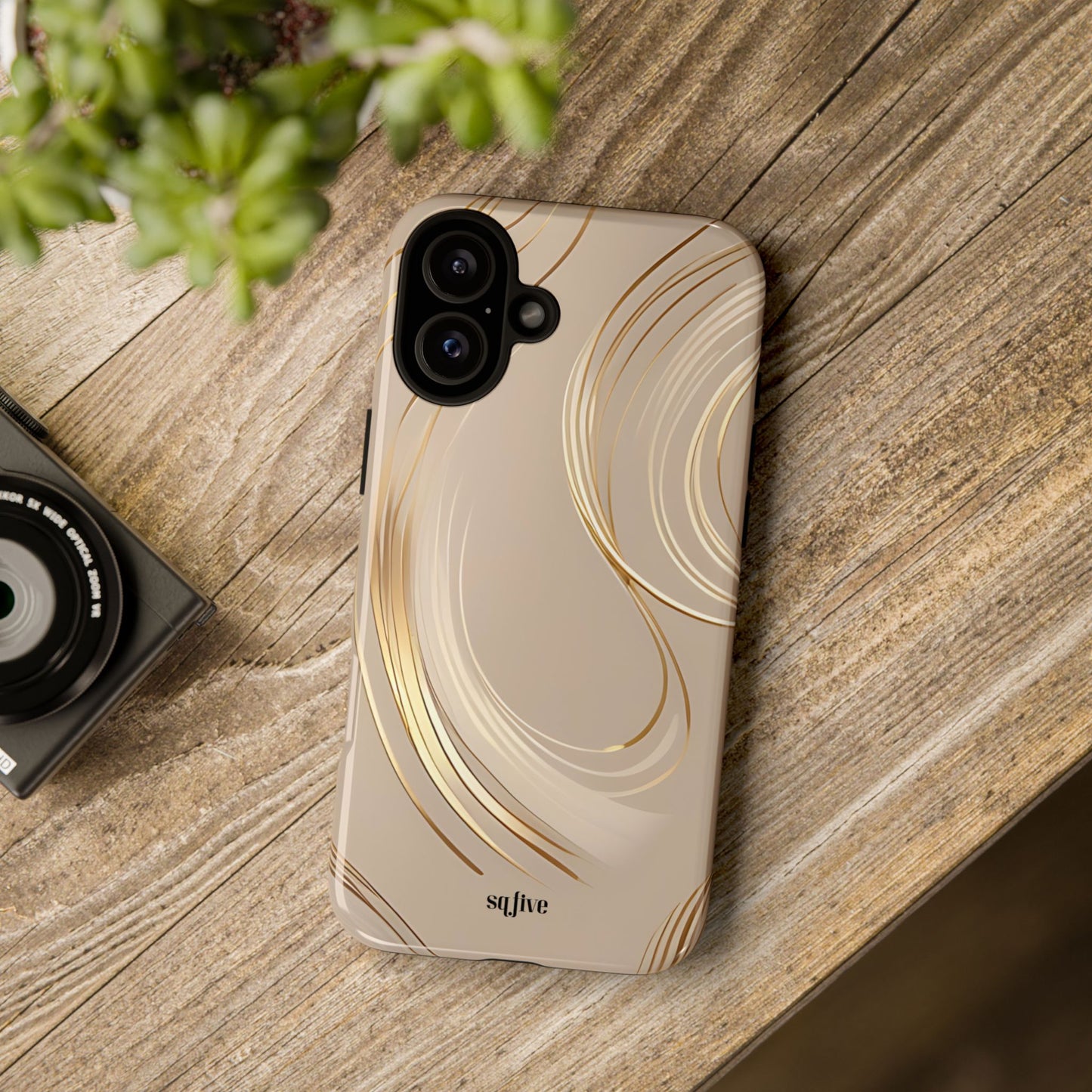 Gold Line wavy Tough Cases
