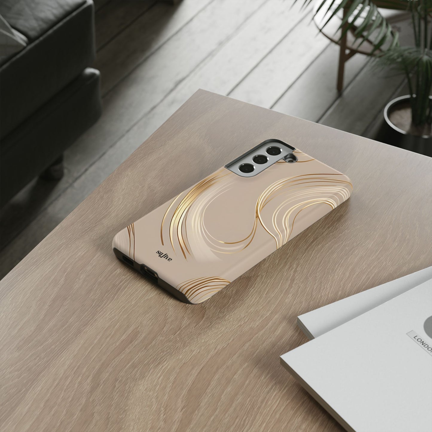 Gold Line wavy Tough Cases