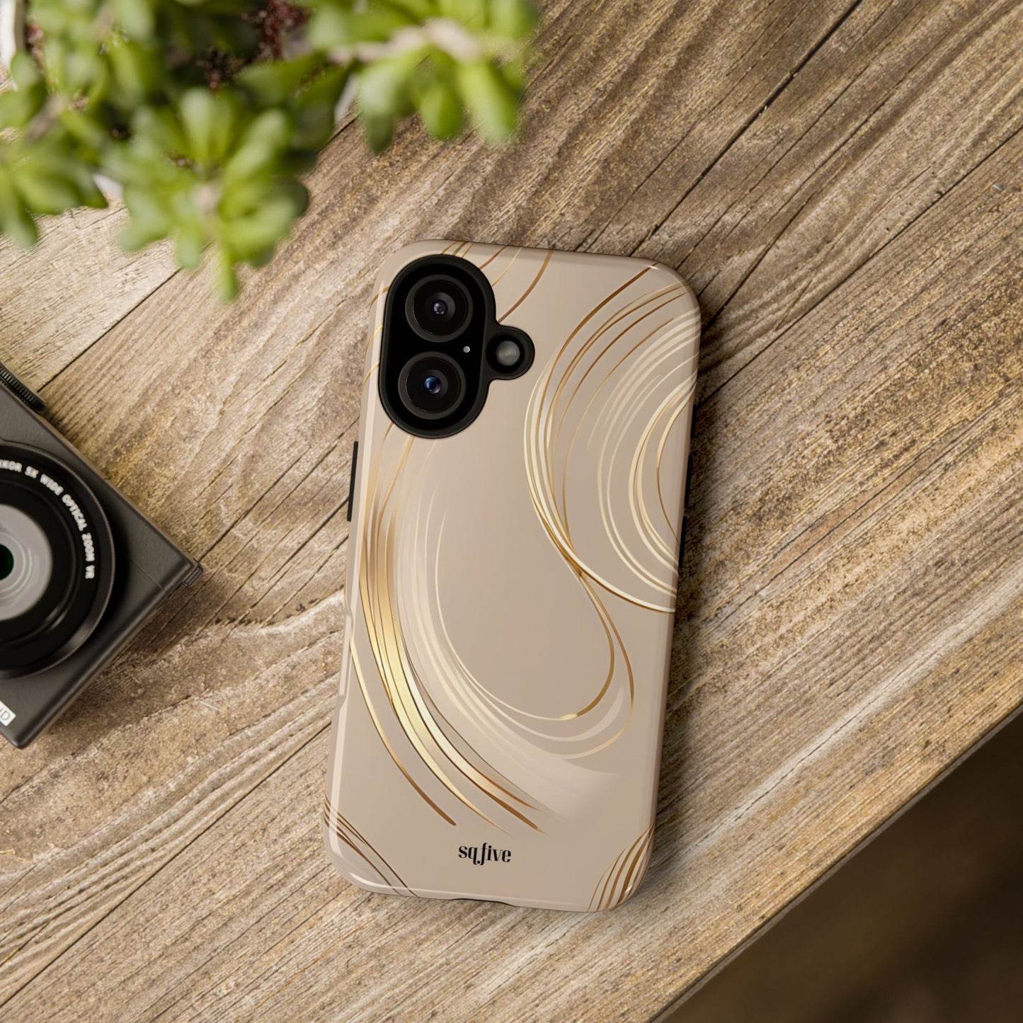 Gold Line wavy Tough Cases