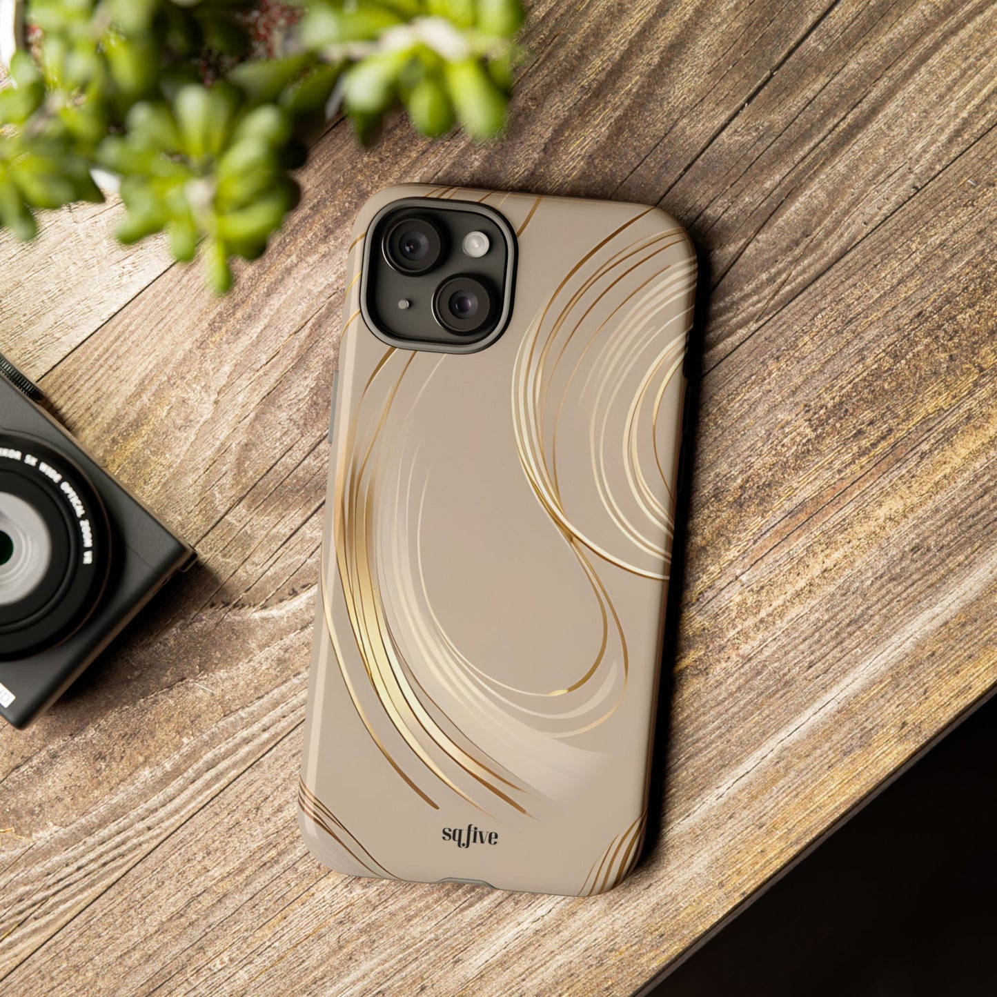 Gold Line wavy Tough Cases