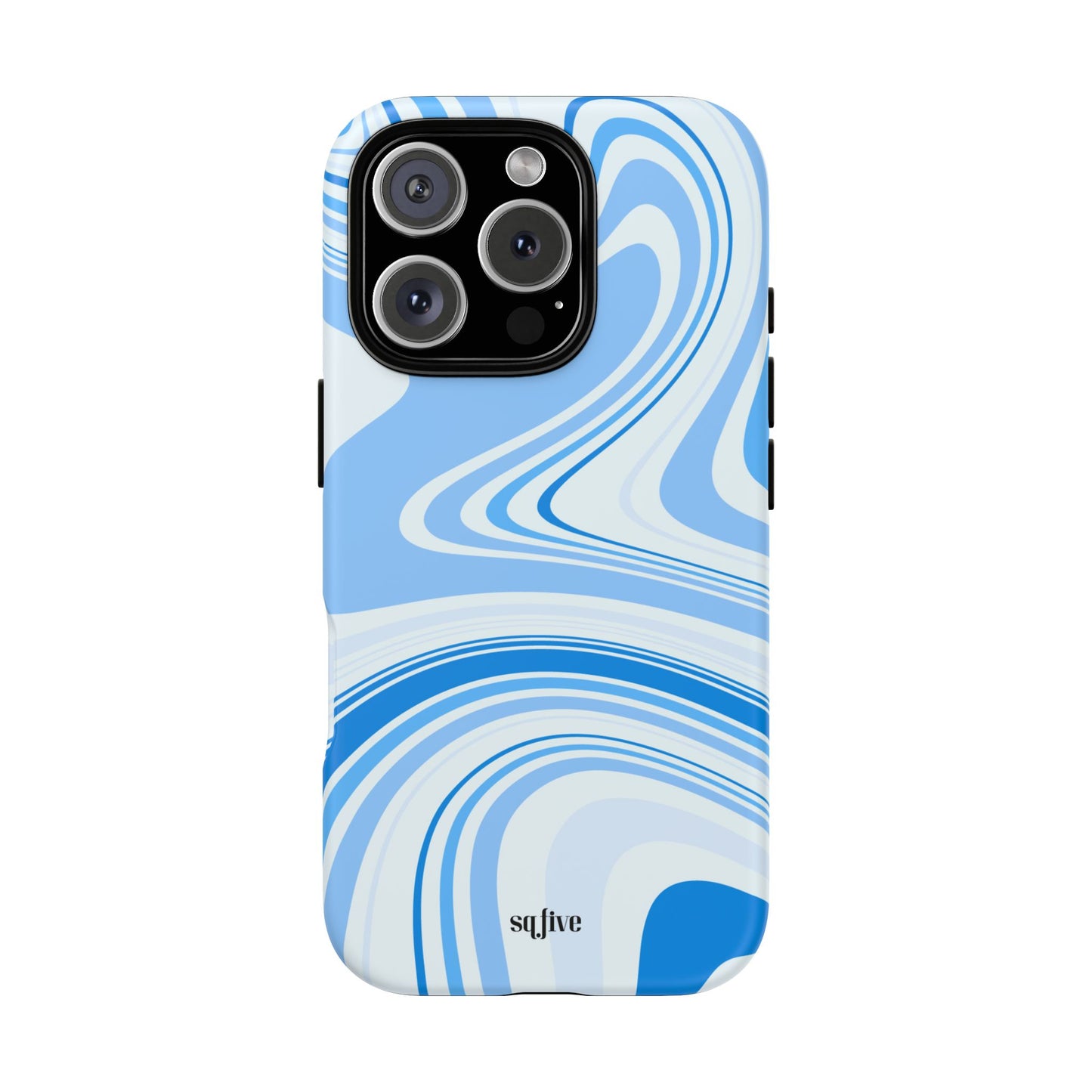 Blue Swirl Tough Cases