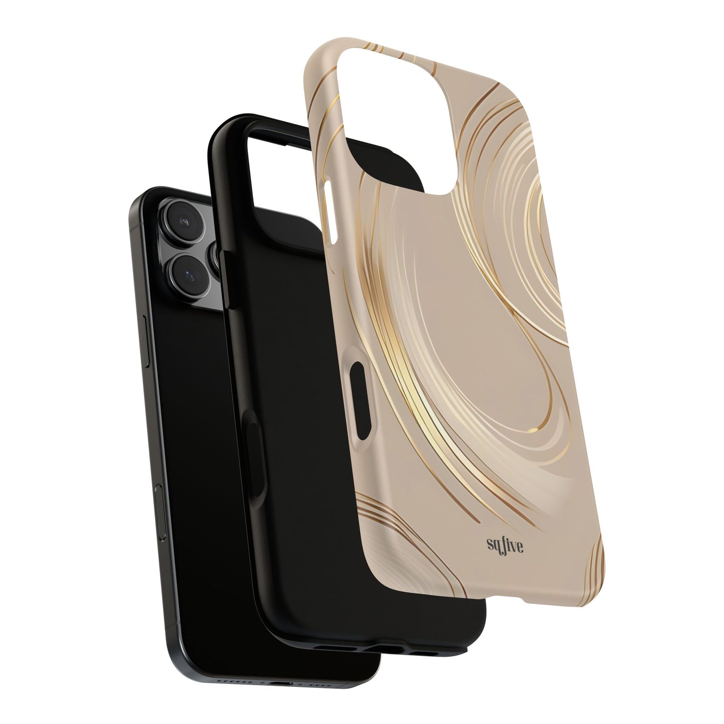 Gold Line wavy Tough Cases