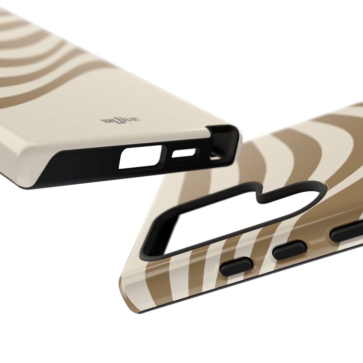 Brown Wavy Tough Cases