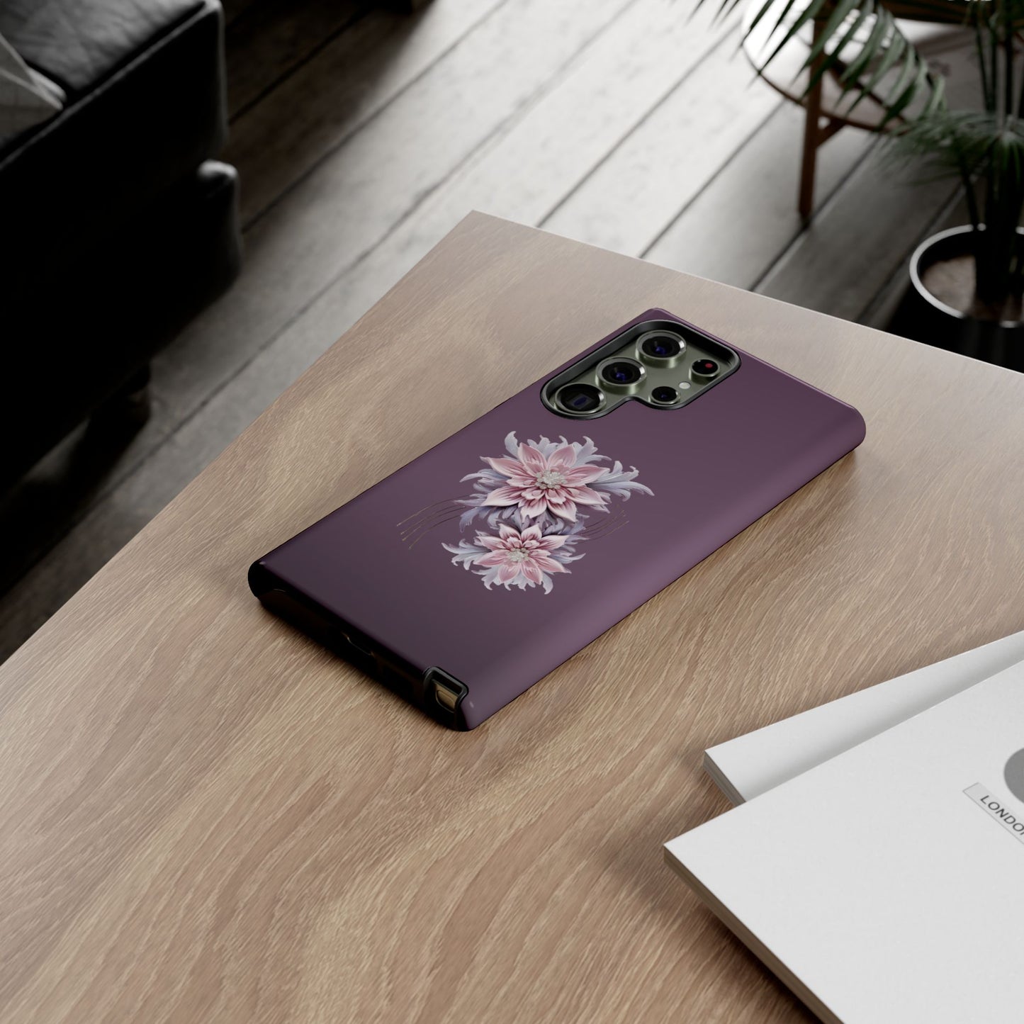 Purple Flower Tough Cases