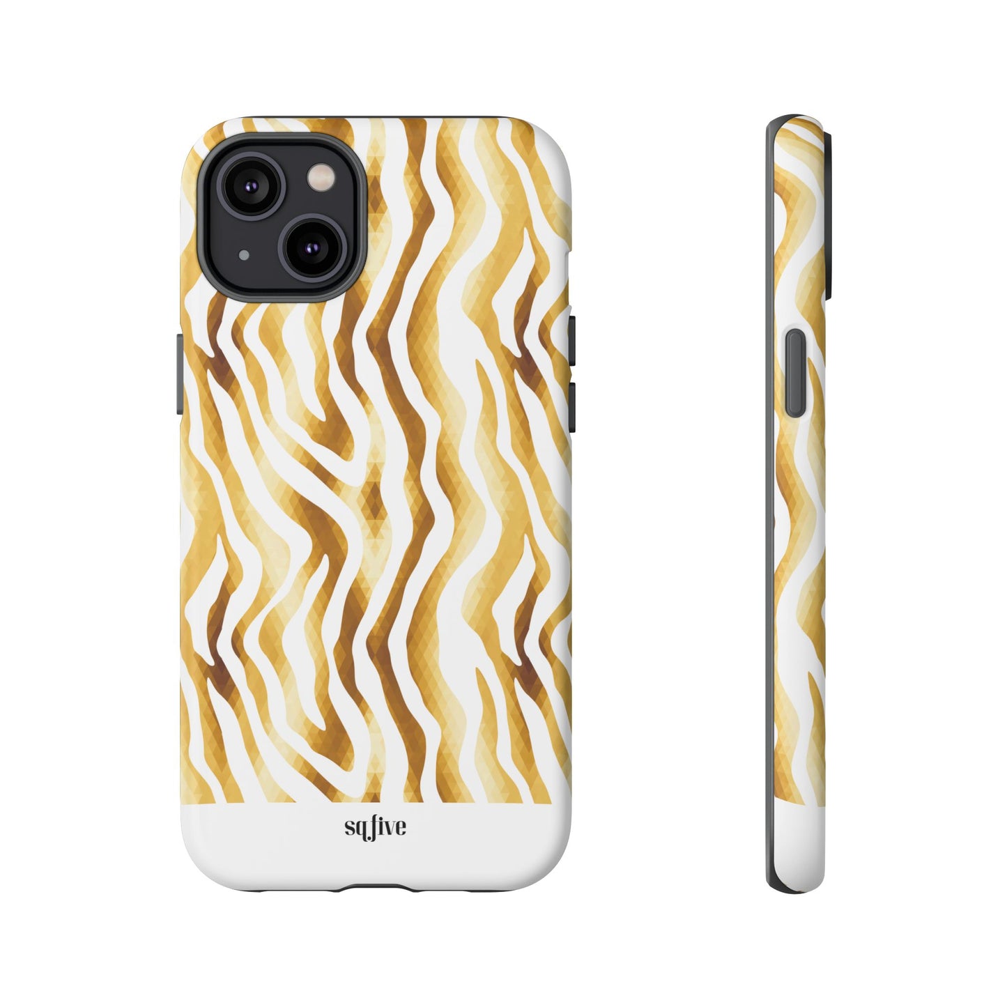 Golden Wavy Tough Cases