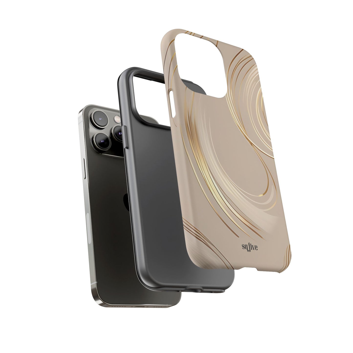 Gold Line wavy Tough Cases