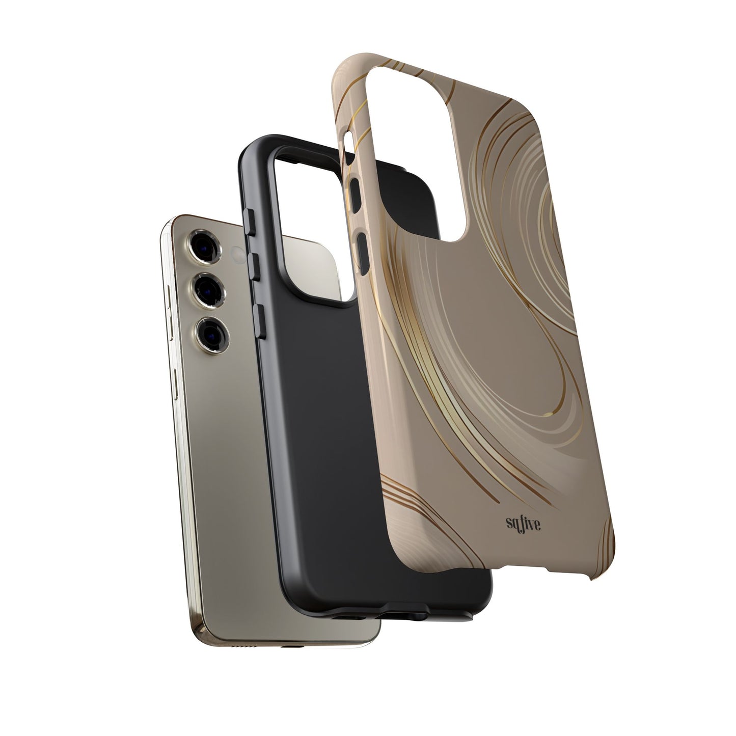 Gold Line wavy Tough Cases