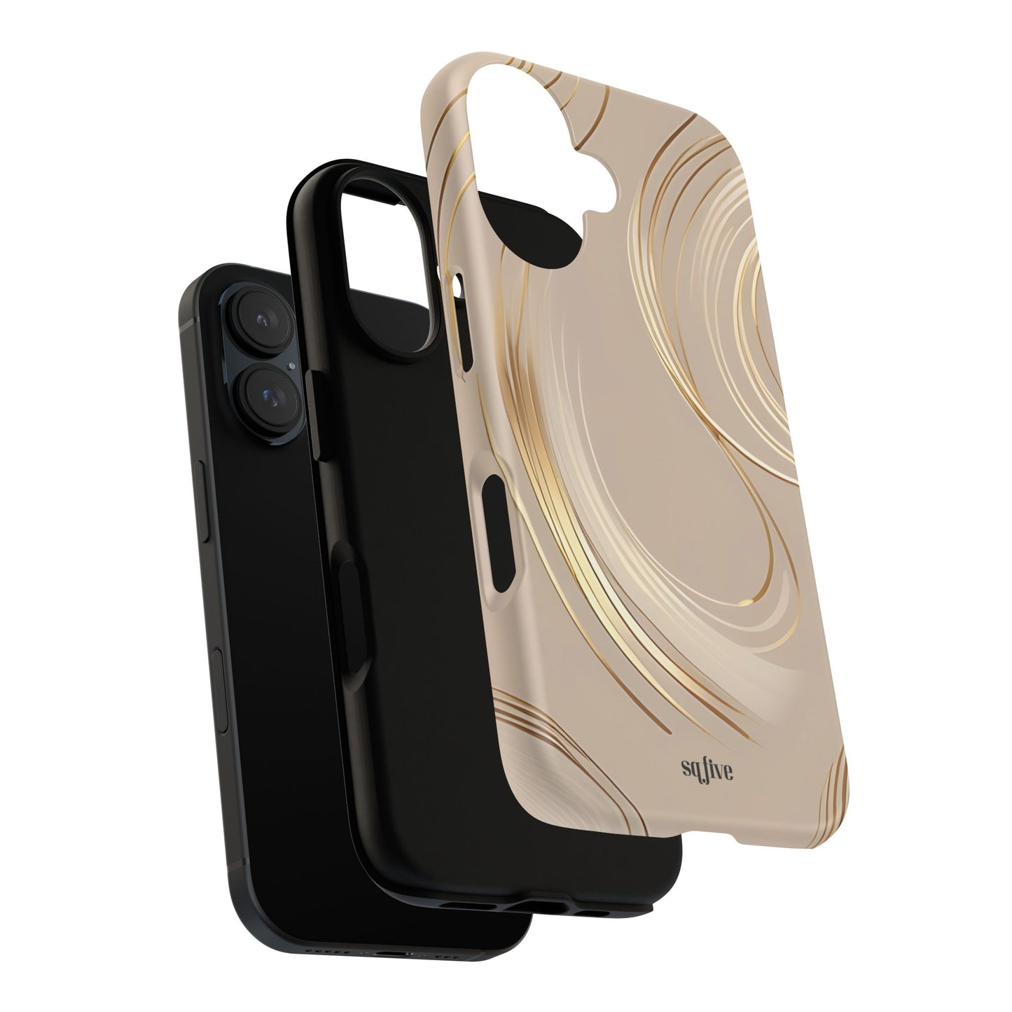 Gold Line wavy Tough Cases