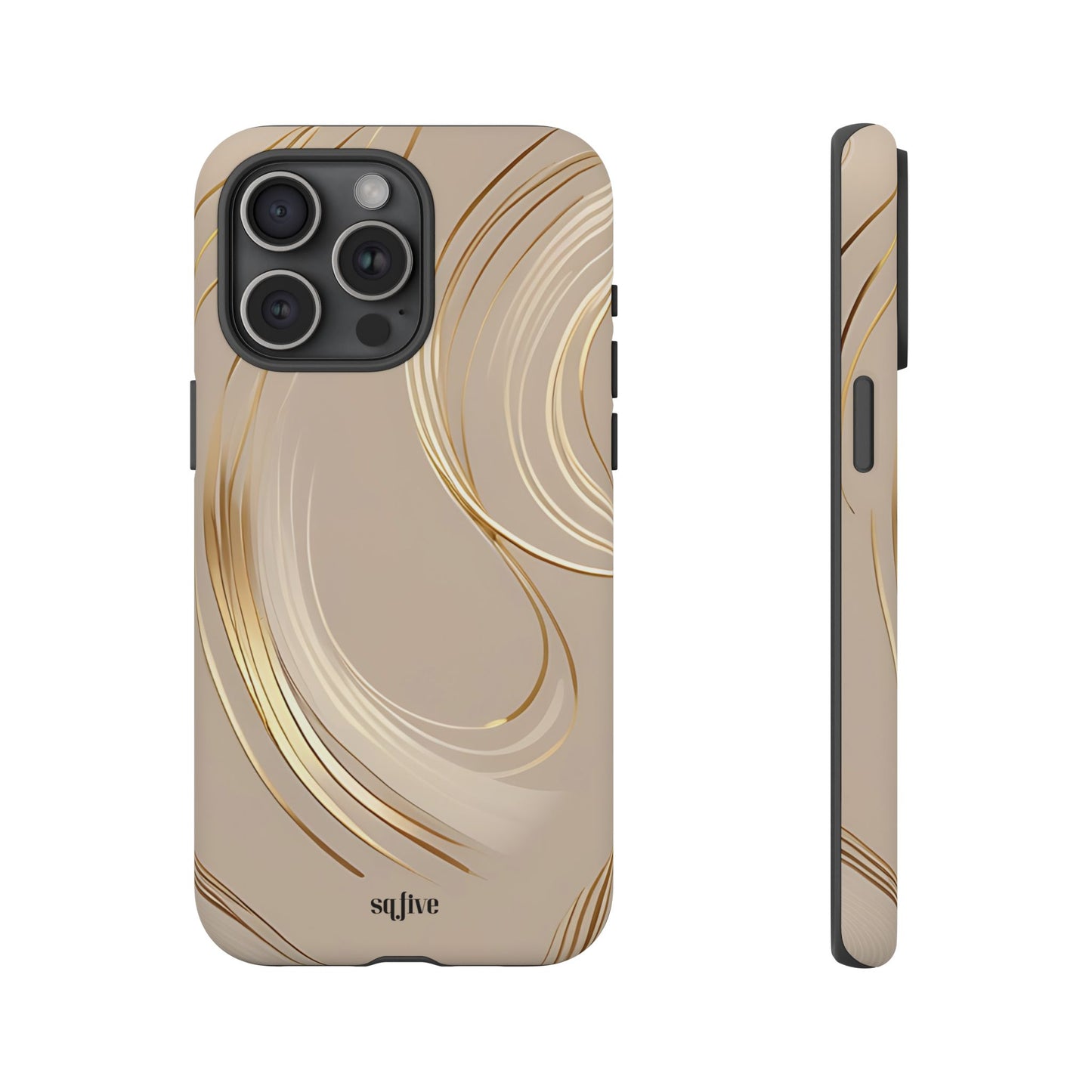 Gold Line wavy Tough Cases