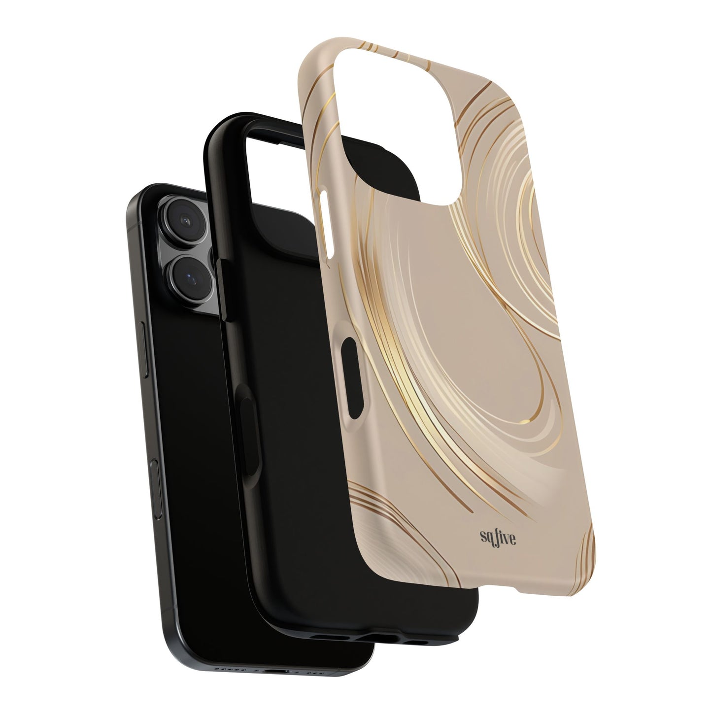 Gold Line wavy Tough Cases