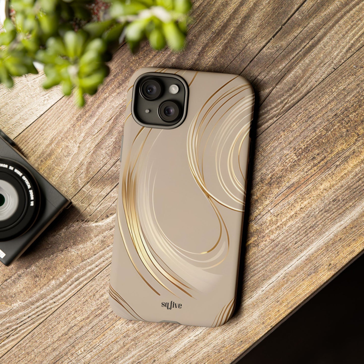 Gold Line wavy Tough Cases
