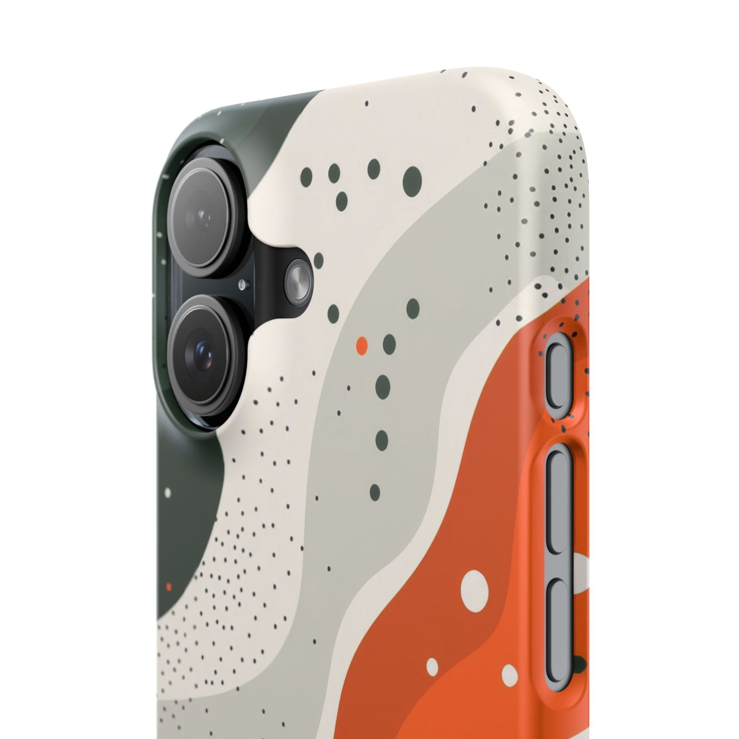 Orange Abstract Slim Cases