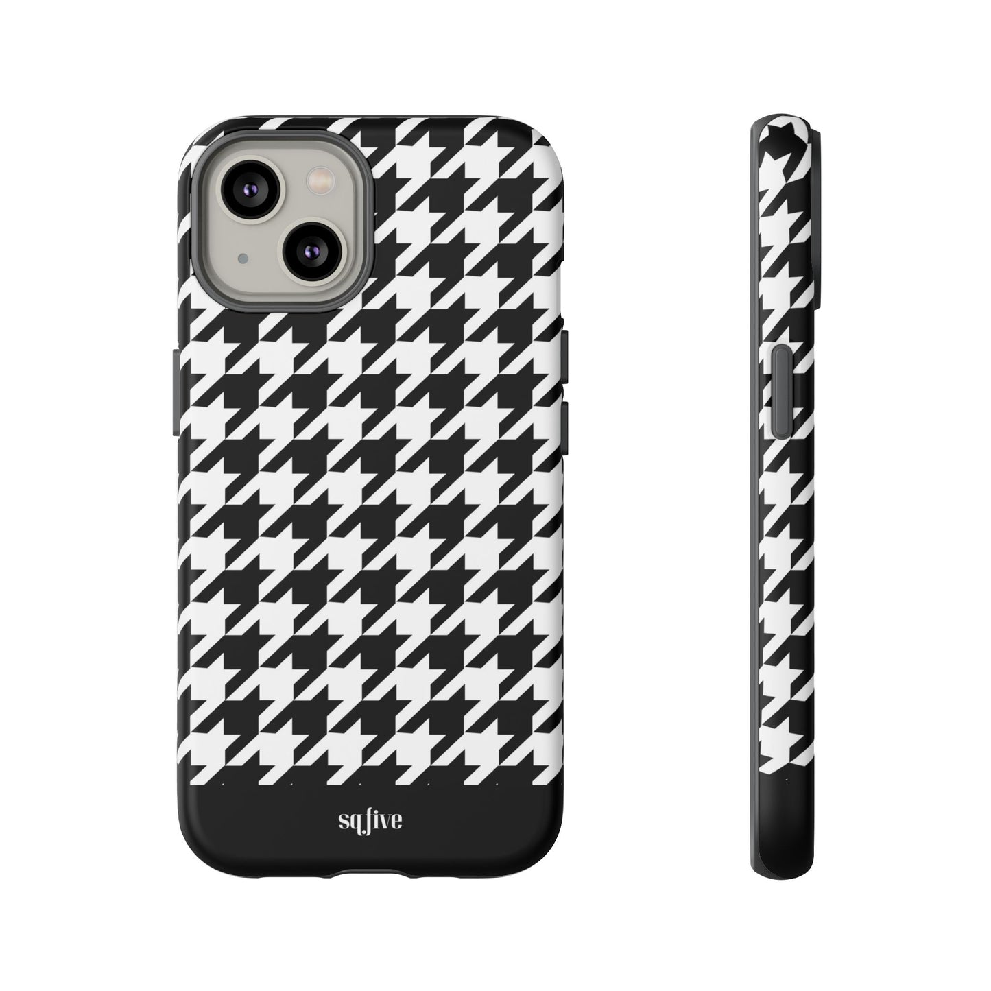 B/W pattern Tough Cases