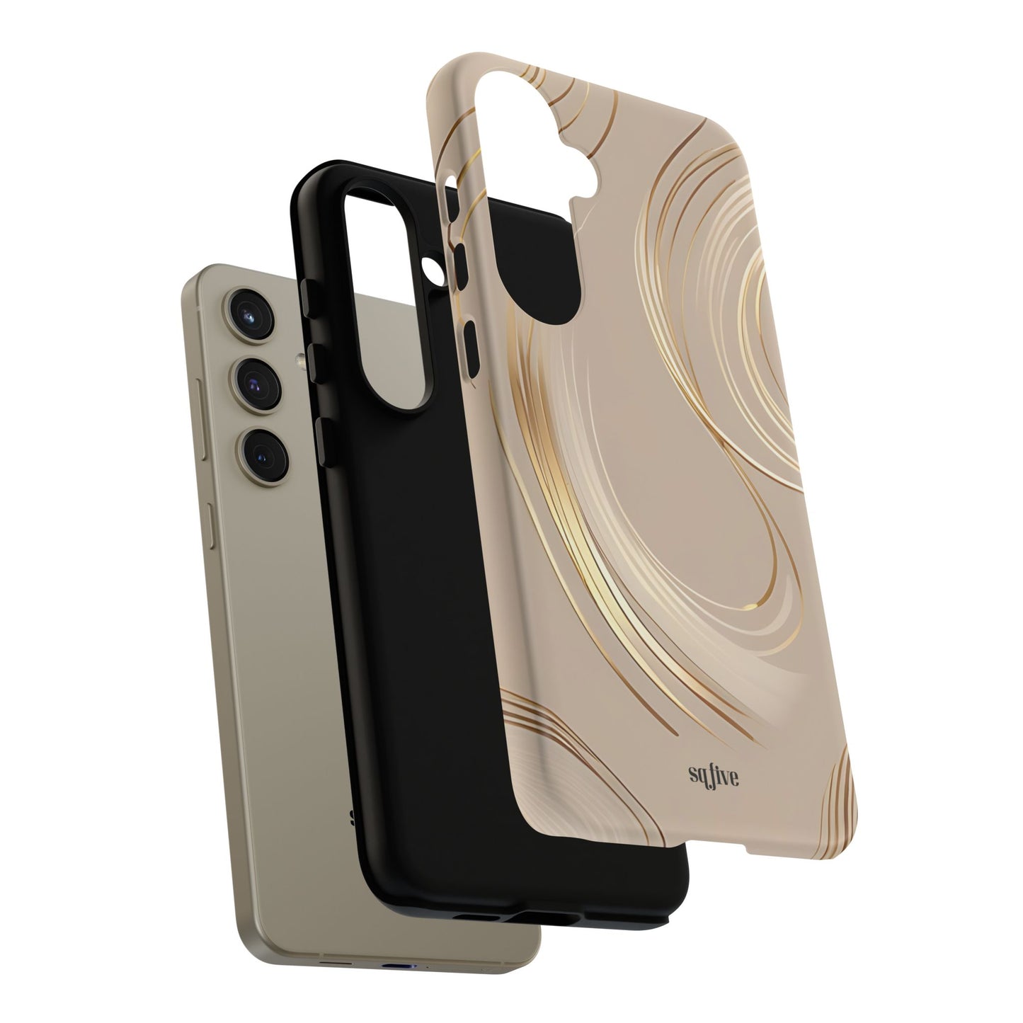 Gold Line wavy Tough Cases