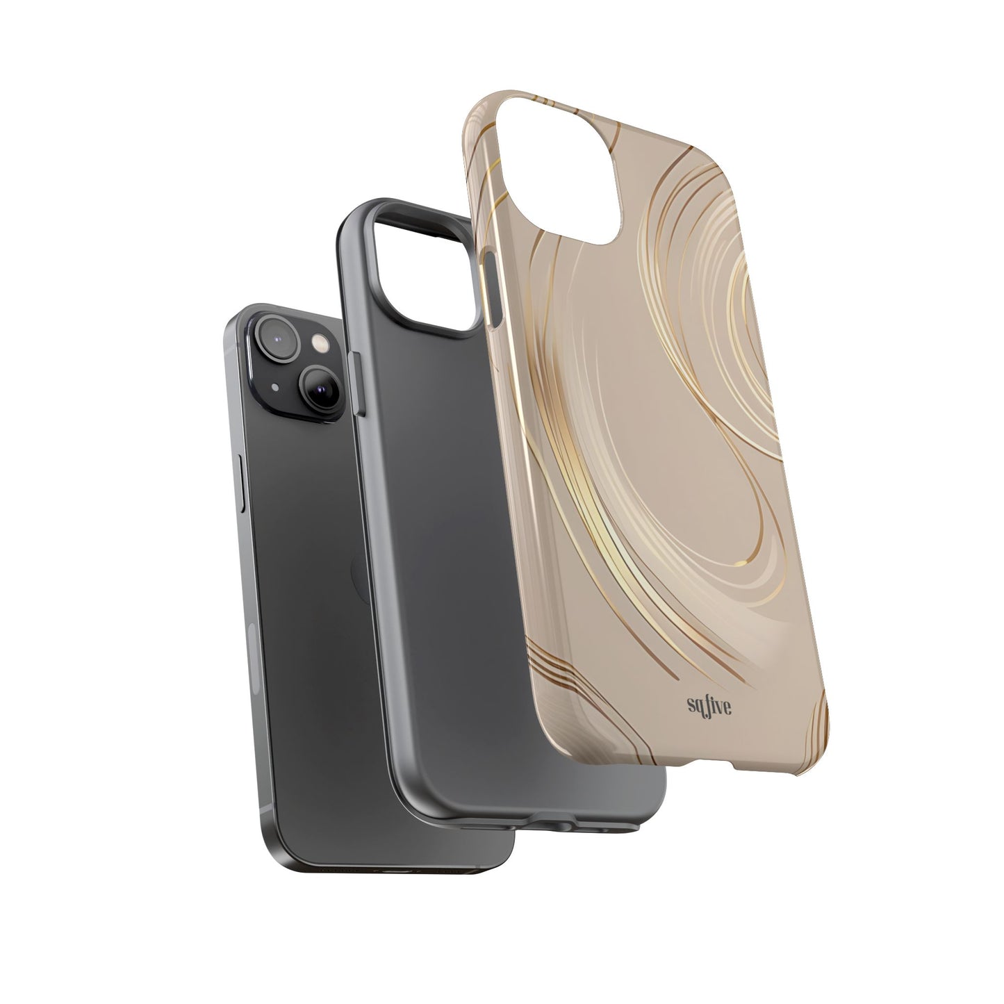 Gold Line wavy Tough Cases