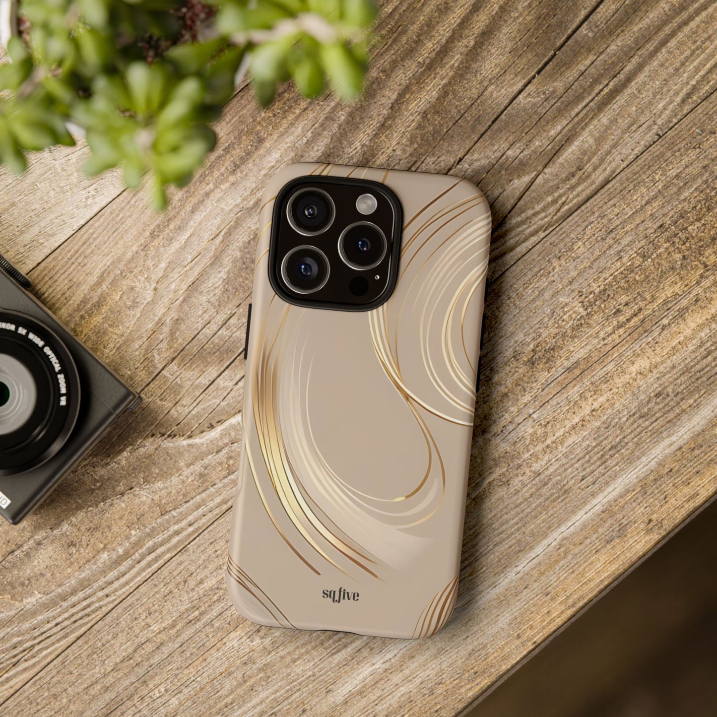 Gold Line wavy Tough Cases