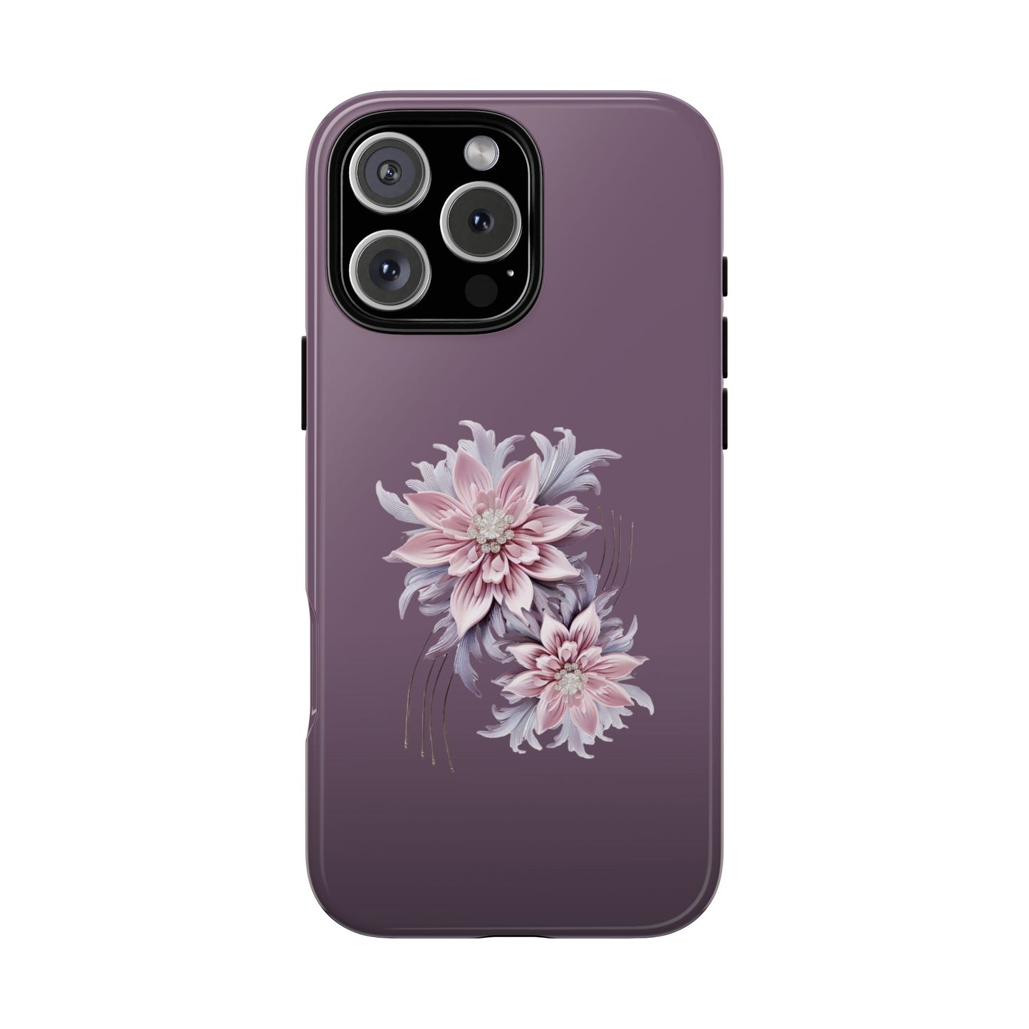 Purple Flower Tough Cases