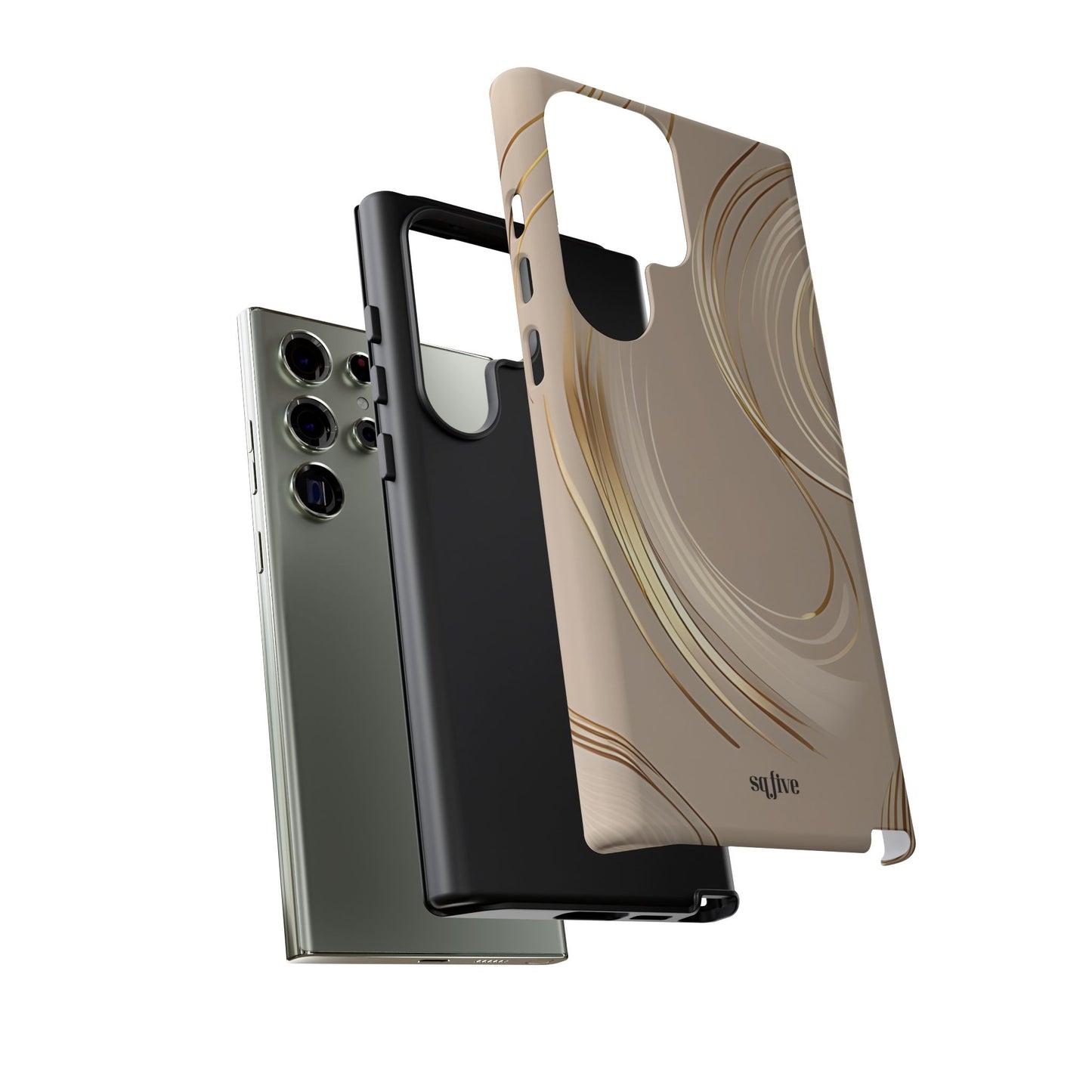 Gold Line wavy Tough Cases