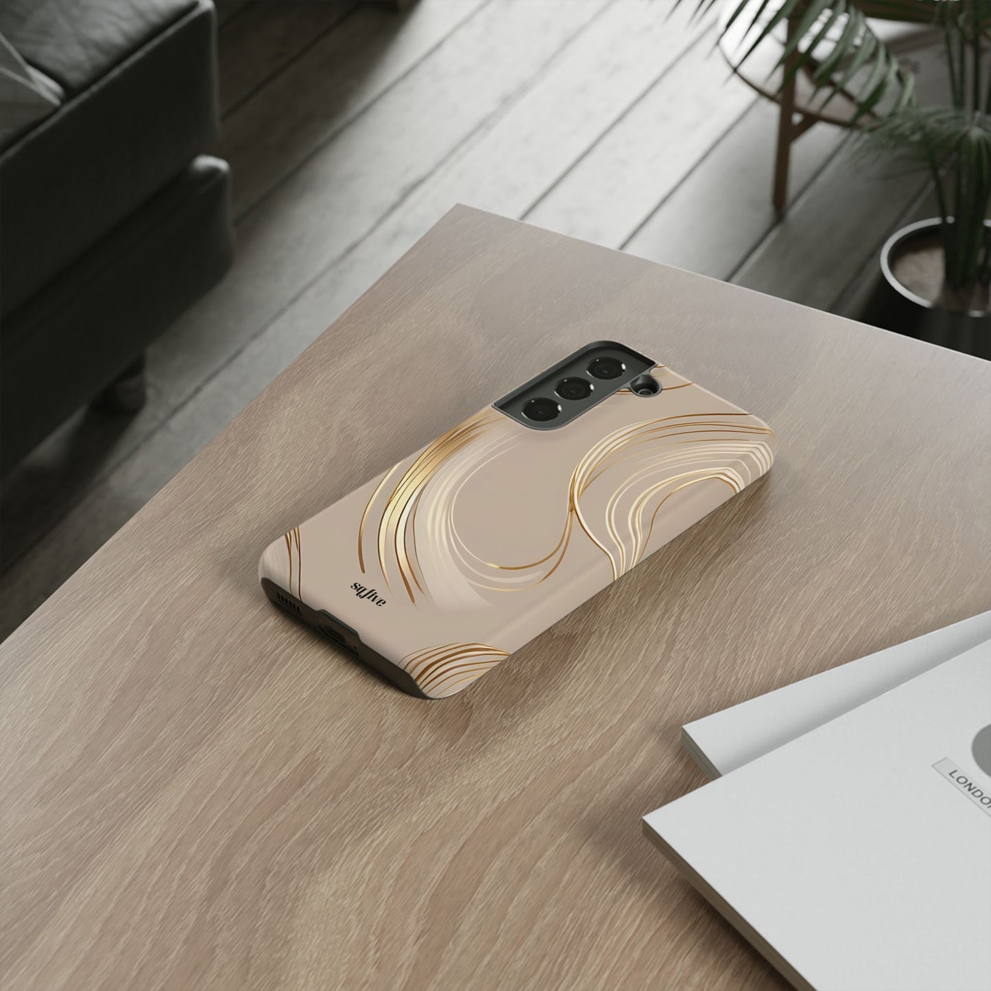 Gold Line wavy Tough Cases