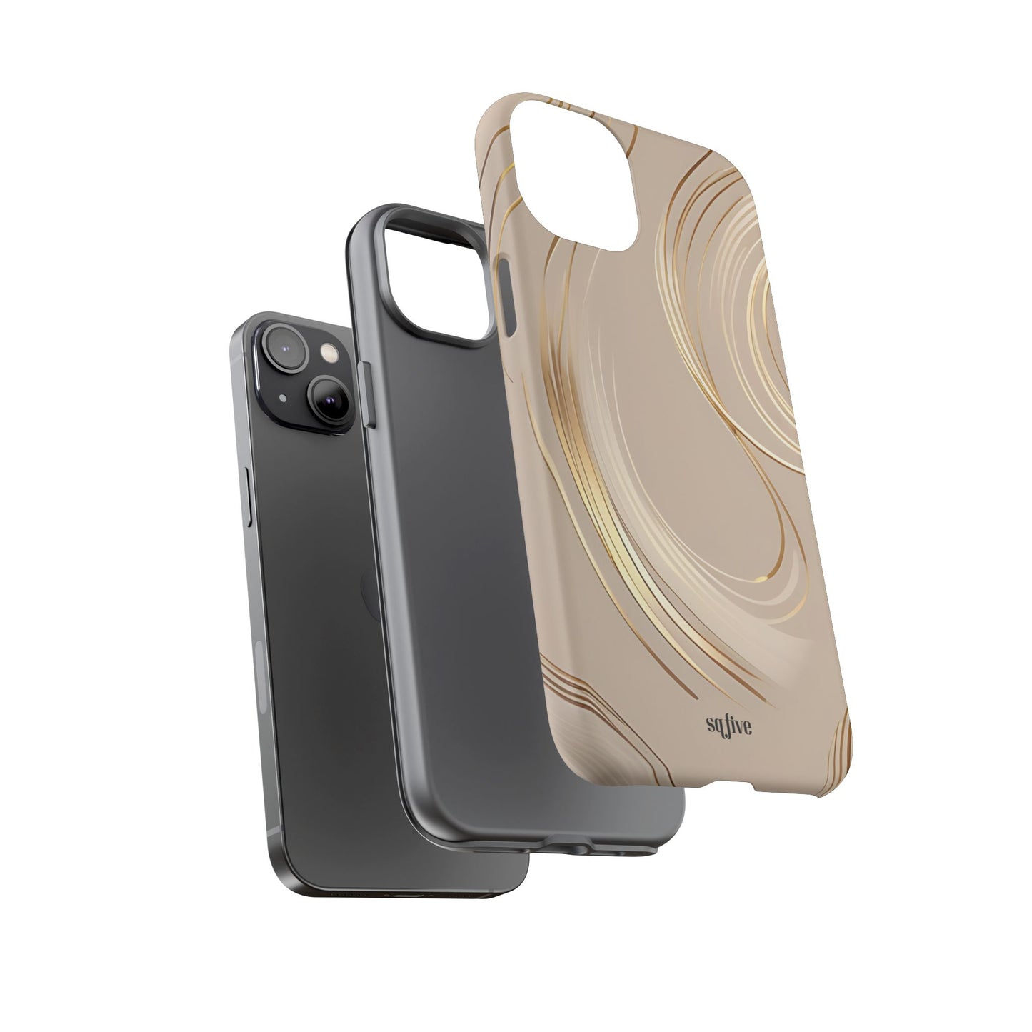Gold Line wavy Tough Cases