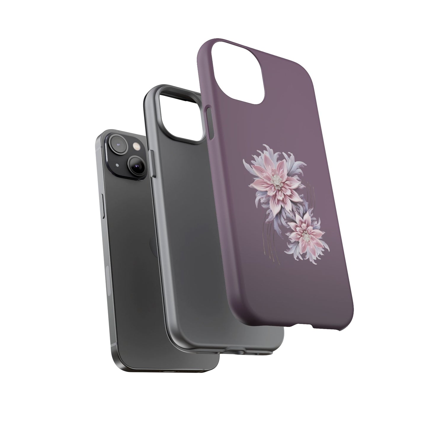 Purple Flower Tough Cases