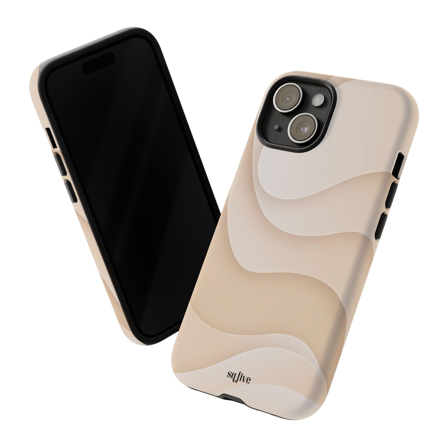 Brown Wavy Tough Cases