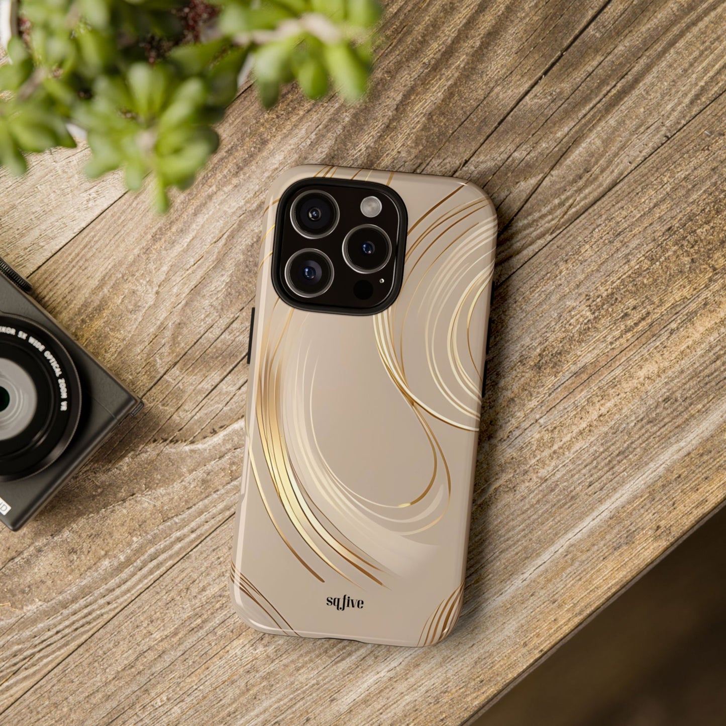 Gold Line wavy Tough Cases