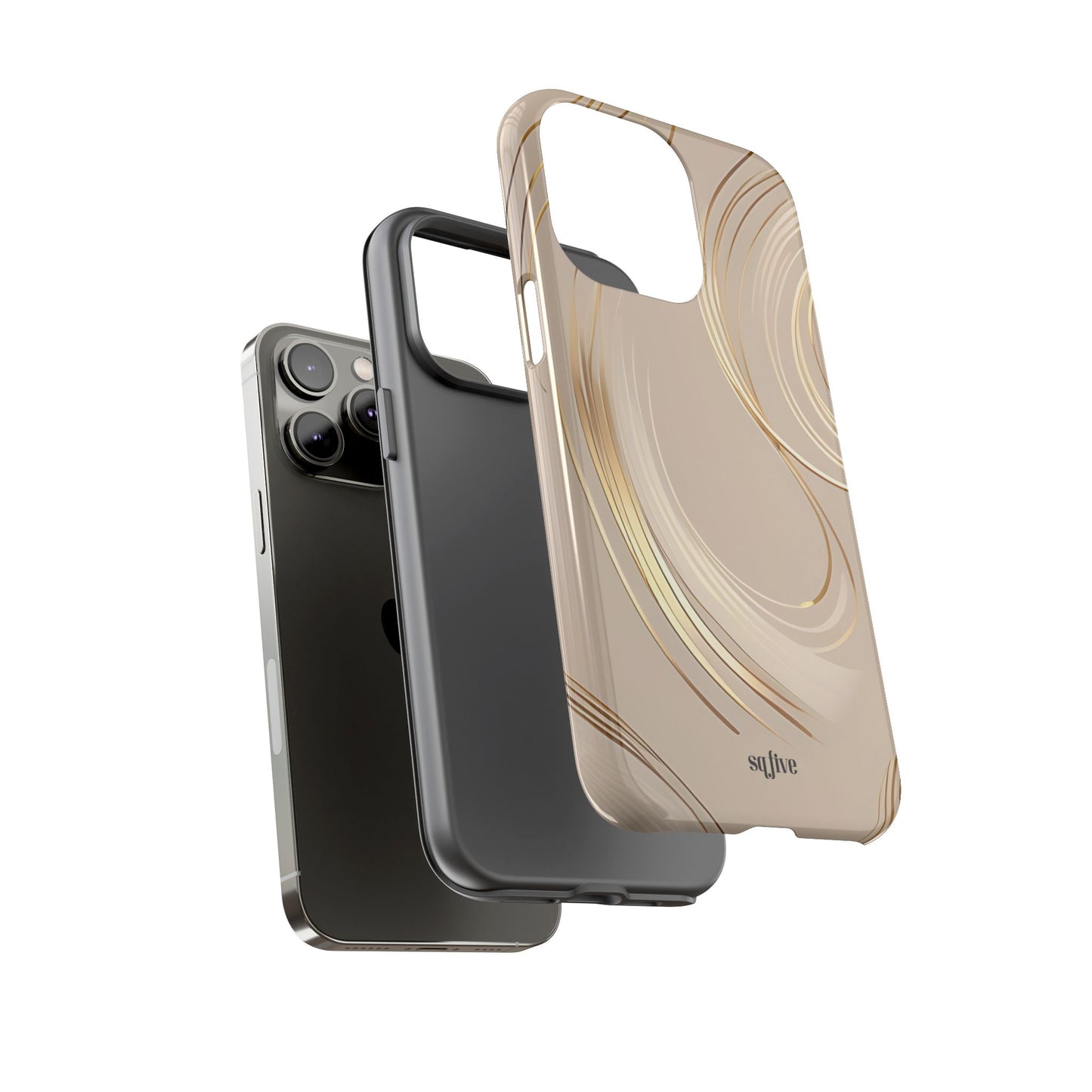 Gold Line wavy Tough Cases