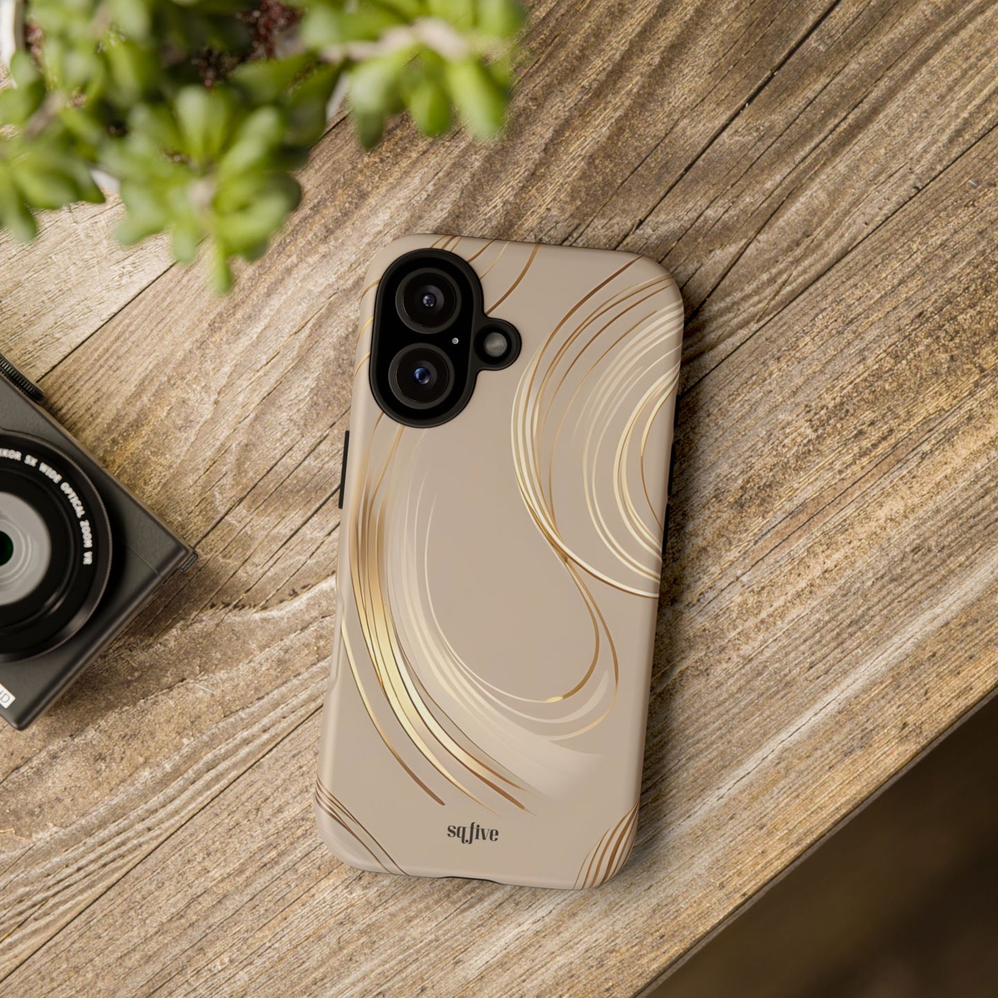 Gold Line wavy Tough Cases