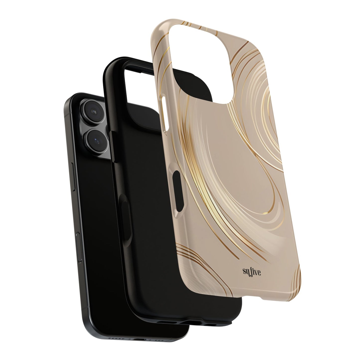 Gold Line wavy Tough Cases
