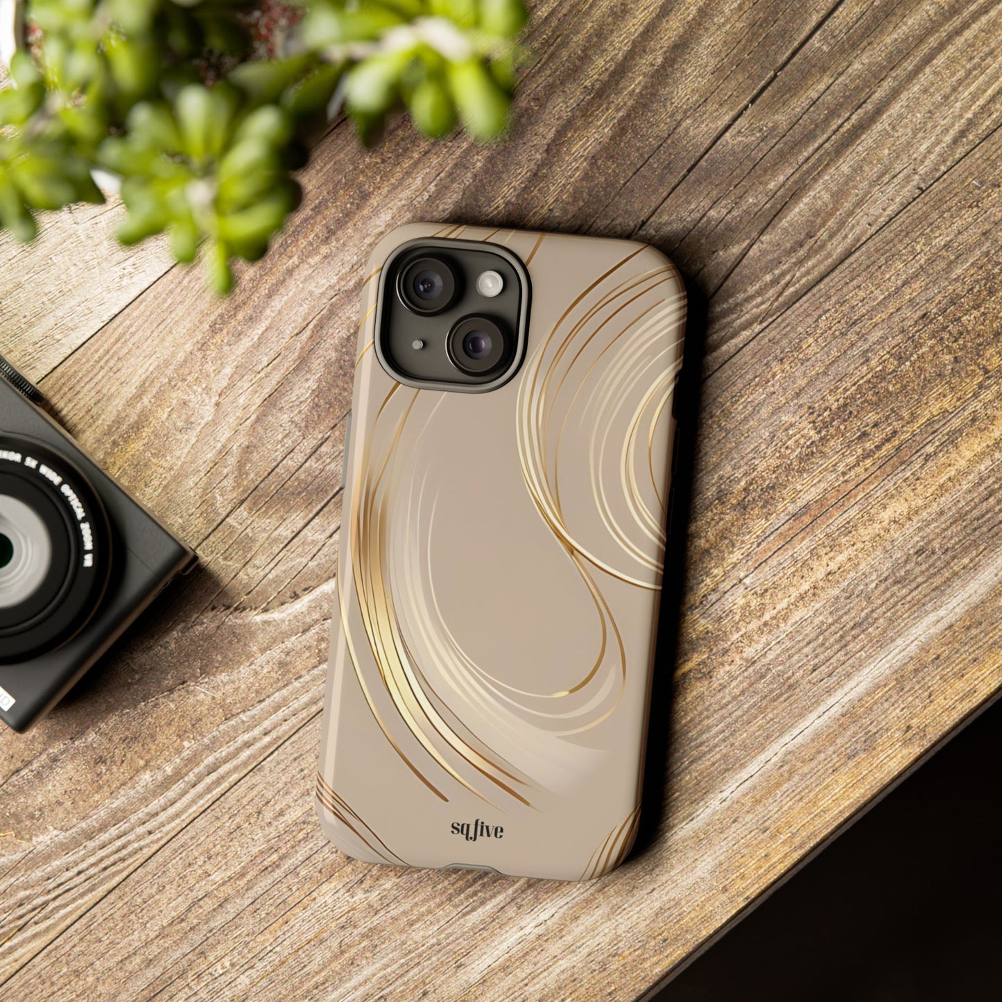 Gold Line wavy Tough Cases