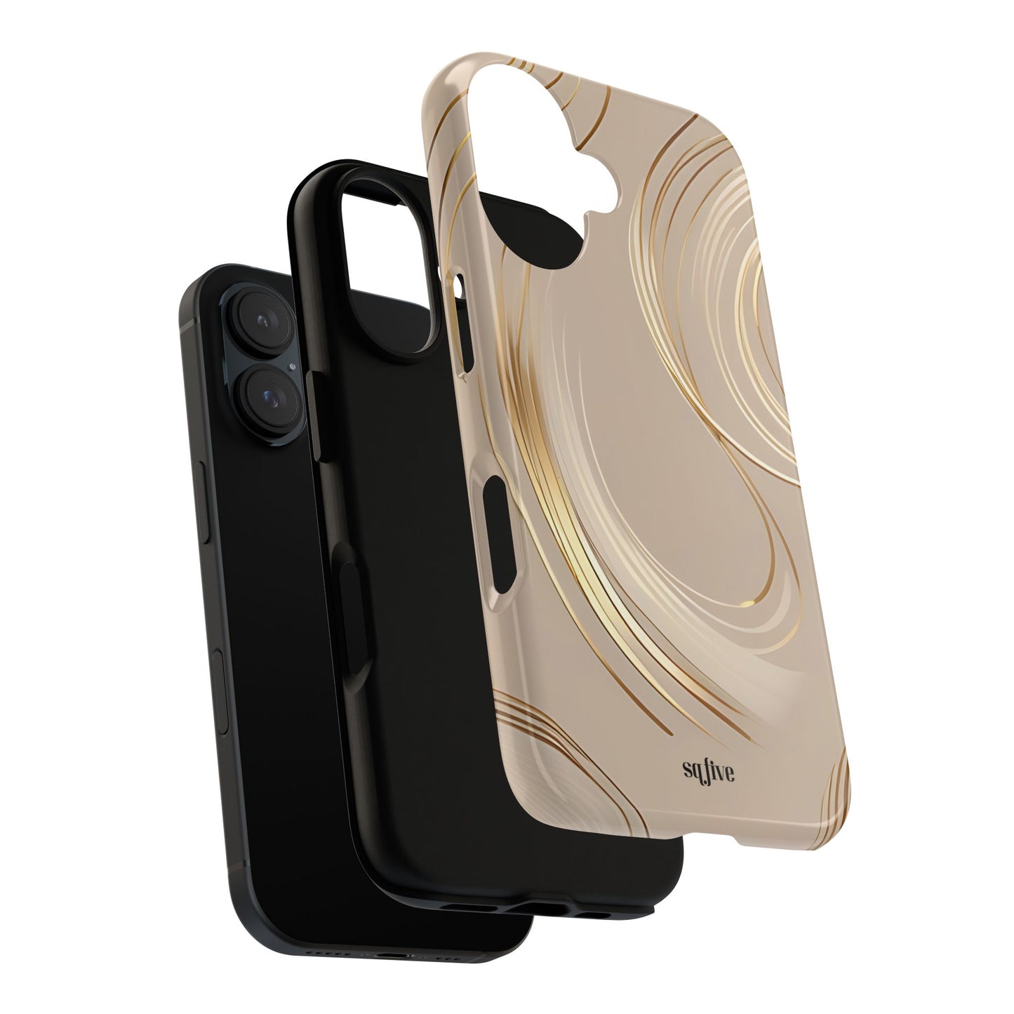 Gold Line wavy Tough Cases