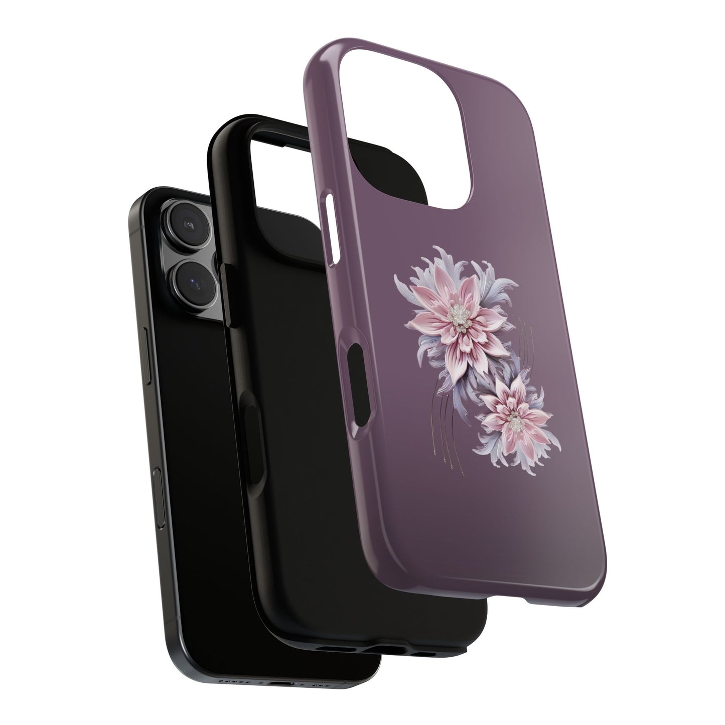 Purple Flower Tough Cases