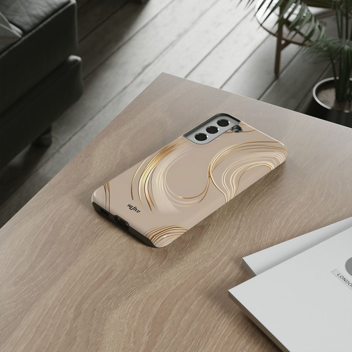 Gold Line wavy Tough Cases