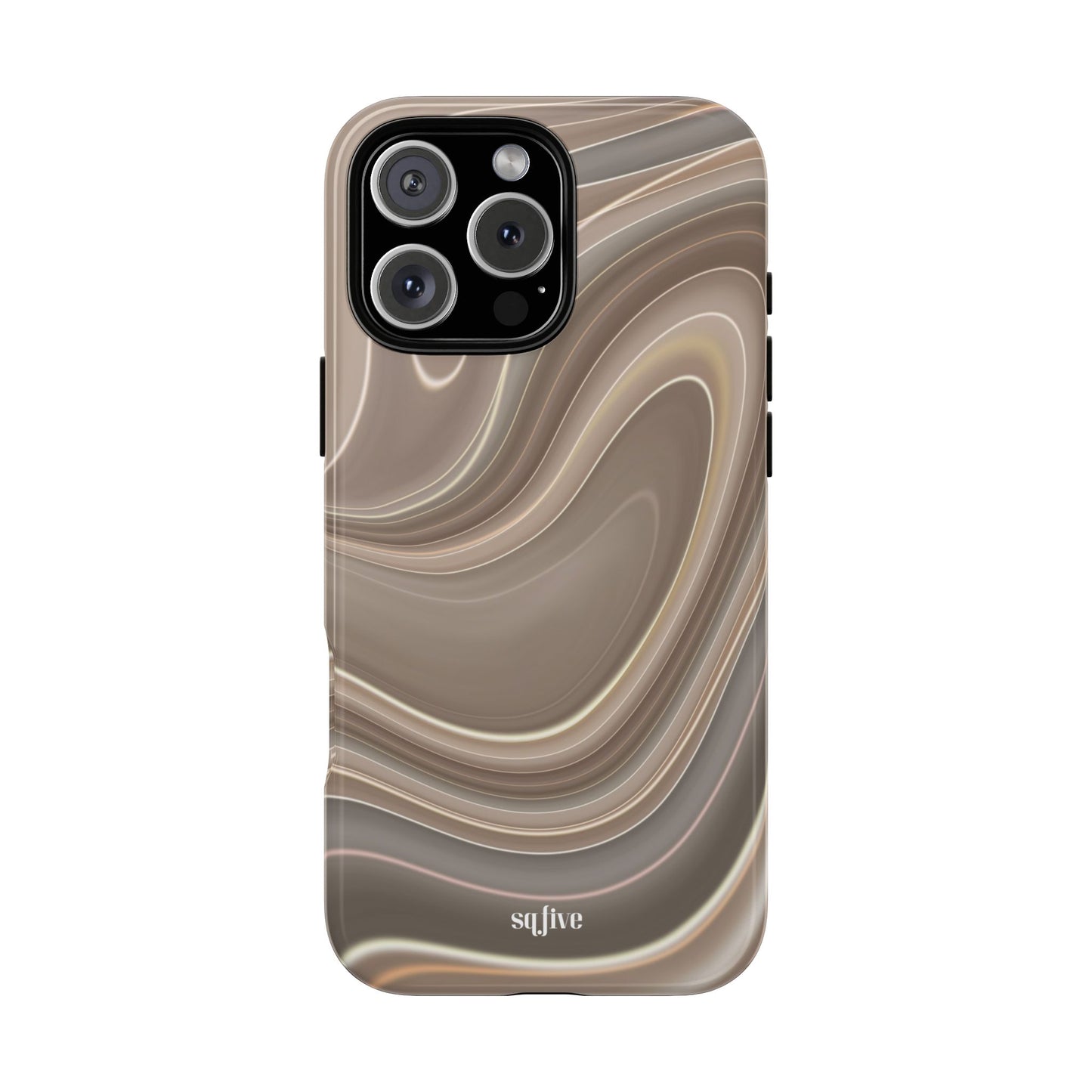 Brown Wavy Tough Cases