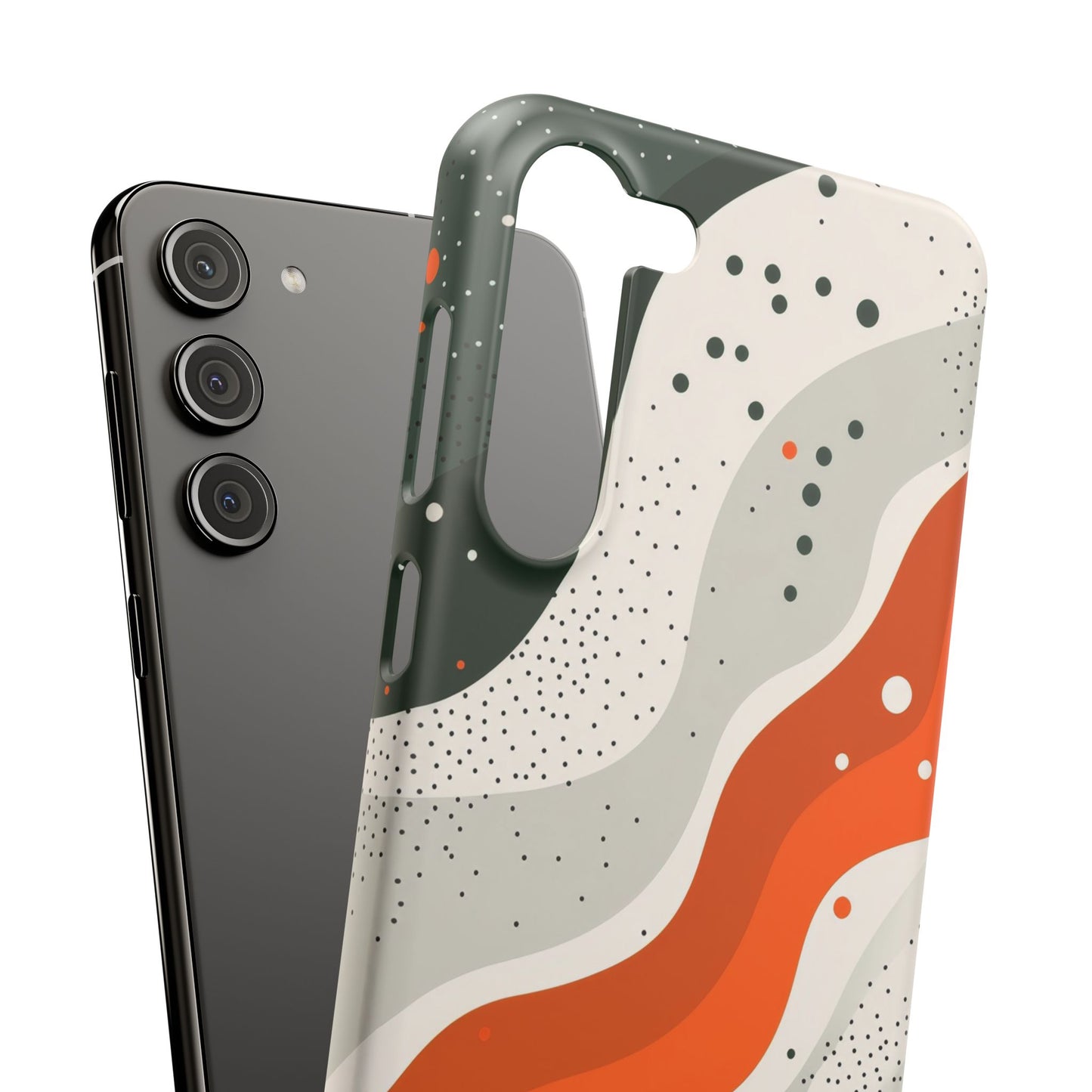 Orange Abstract Slim Cases