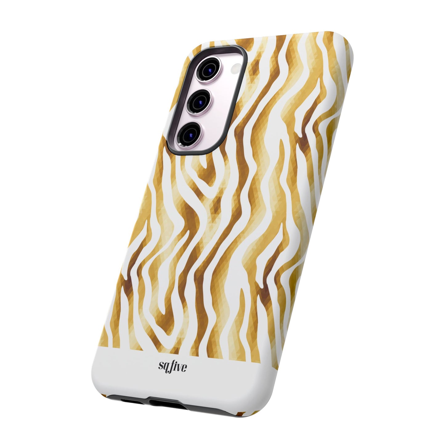 Golden Wavy Tough Cases