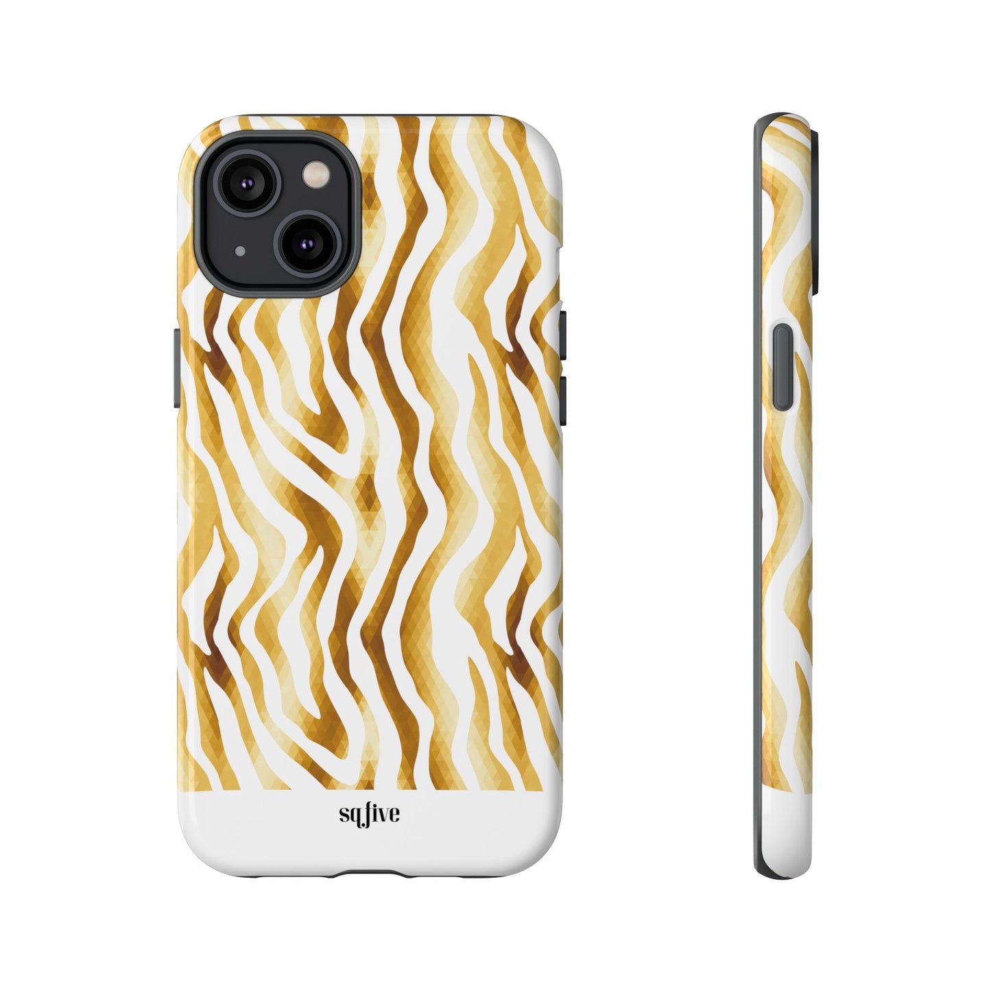 Golden Wavy Tough Cases