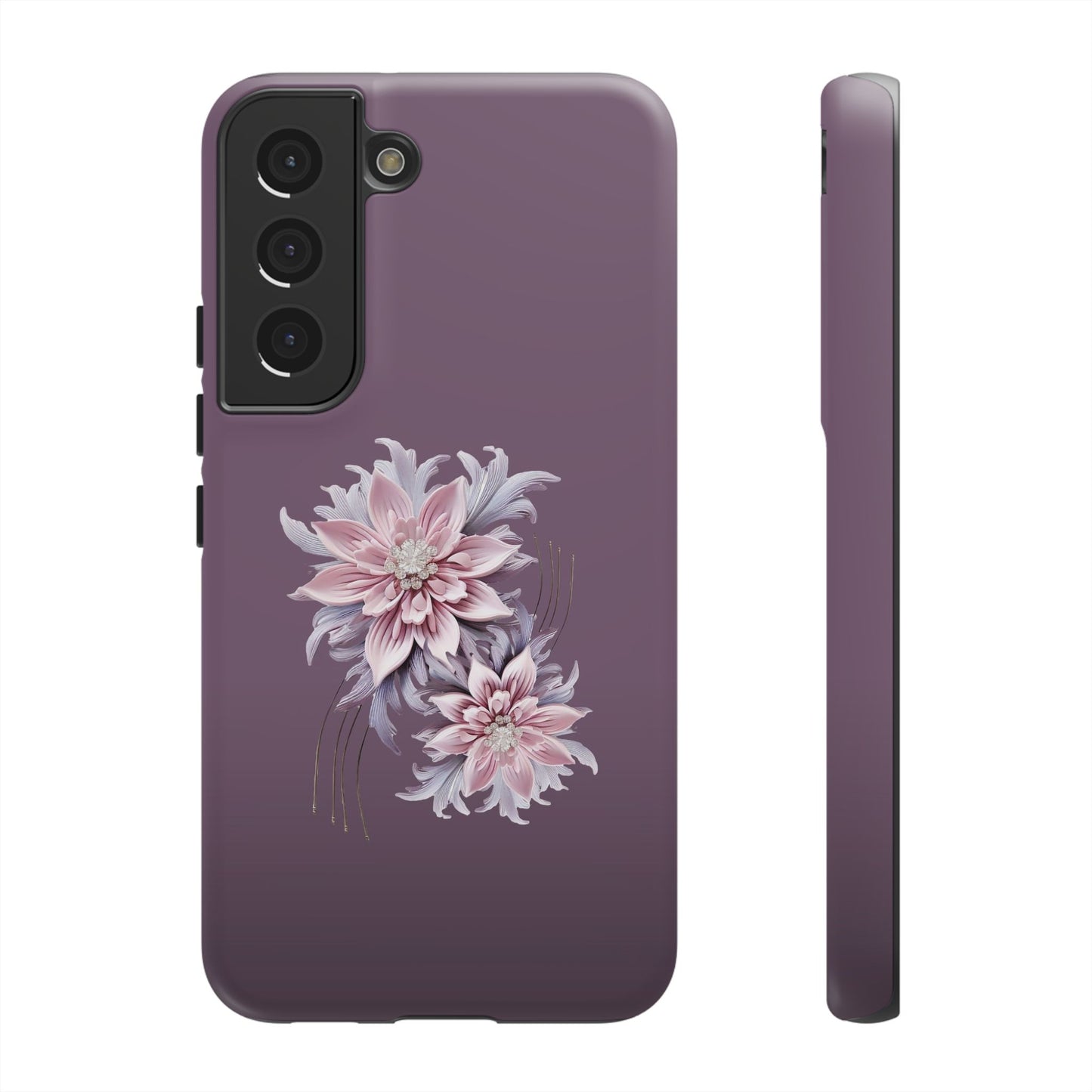 Purple Flower Tough Cases