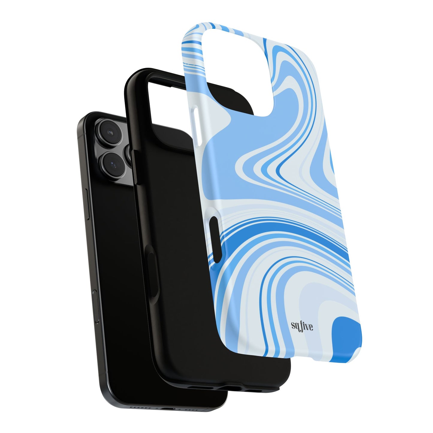 Blue Swirl Tough Cases