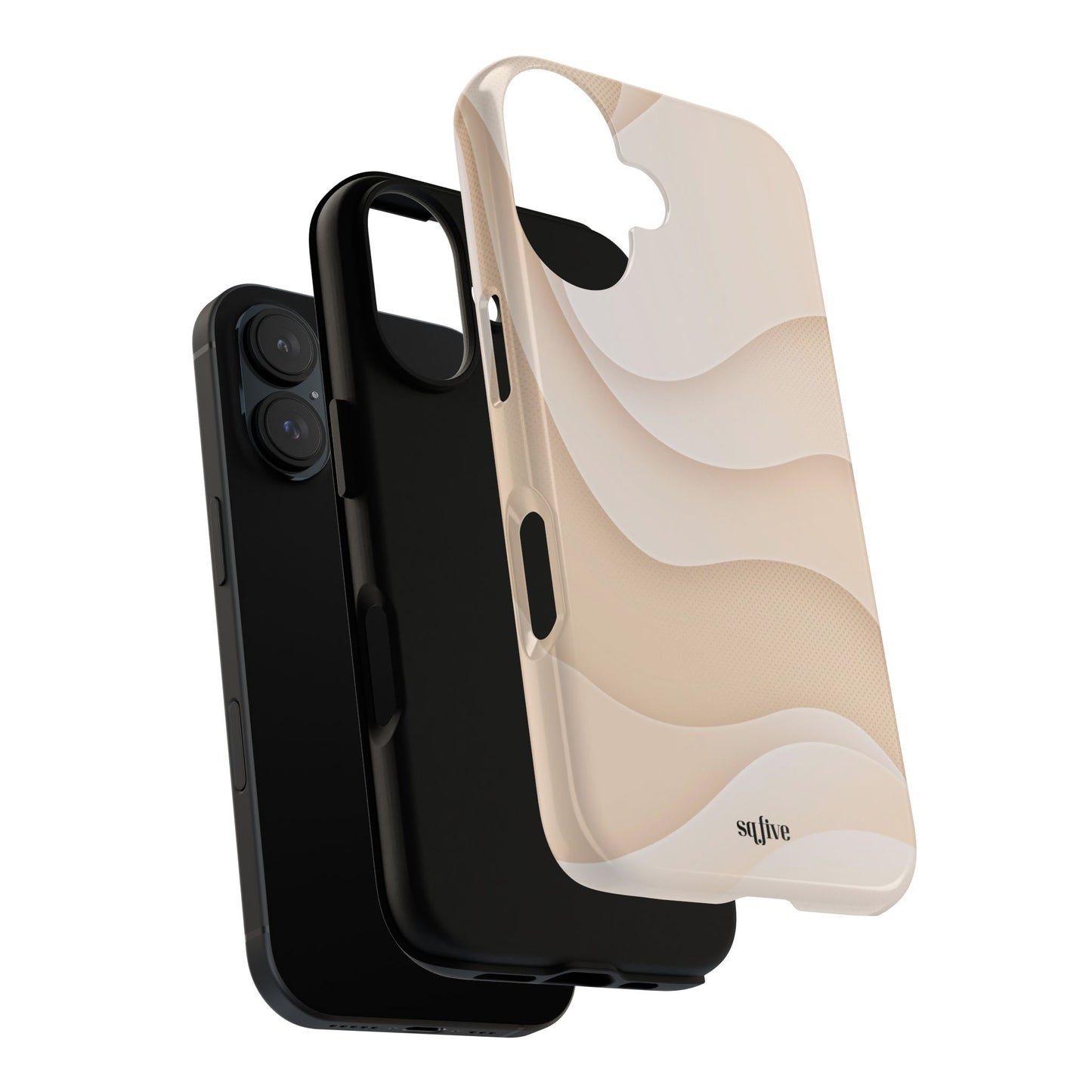 Brown Wavy Tough Cases